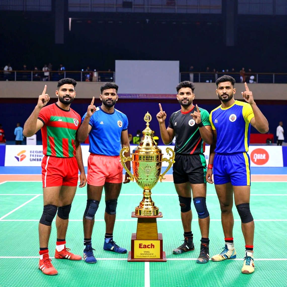 ৪৮-২৪: স্কোরবোর্ডের হিসাব, আর হাঁটুর হিসাব — ভারত-নেপাল কাবাডি সেমিফাইনাল